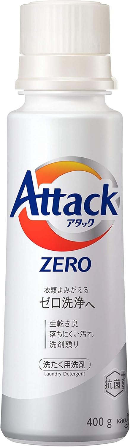 花王　アタックZERO本体380g 32本 Kao Corporation|Product Information|アタックZERO 本体